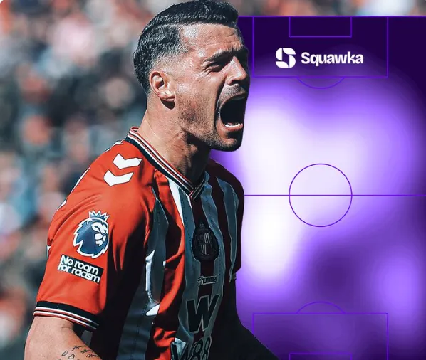 扎卡对阵热刺一役夺回球权数，抢断数等4项数据冠绝全场球员